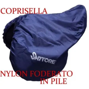 COPRISELLA IN NYLON FODERATO IN PILE ADATTO PER SELLA INGLESE Affare