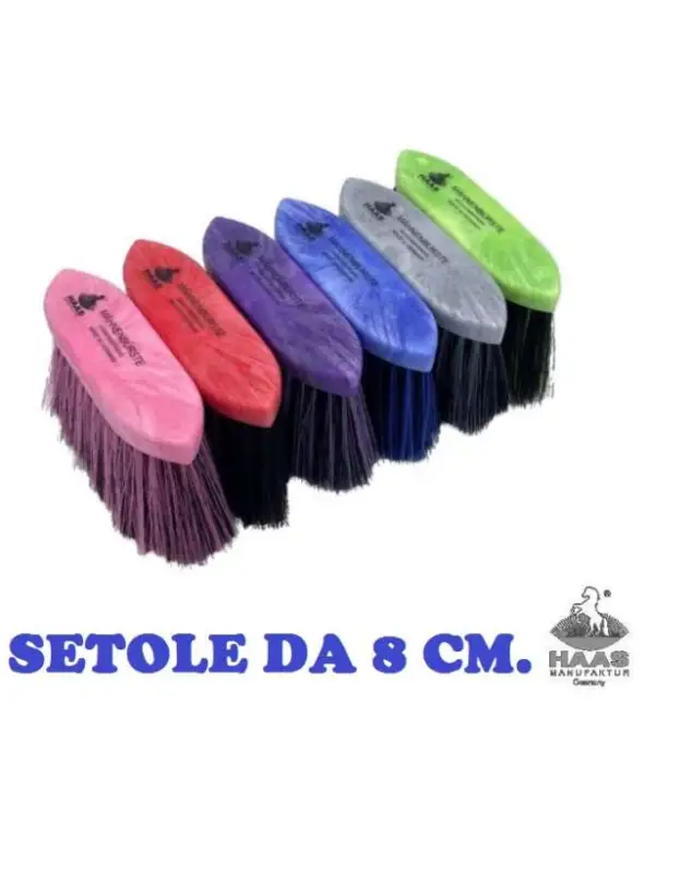 SPAZZOLA HAAS CON SETOLE ALTE 8CM. Bestseller