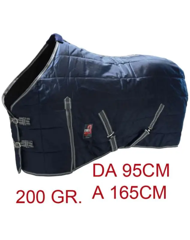 COPERTA DA BOX IMBOTTITA INVERNALE Esclusivo