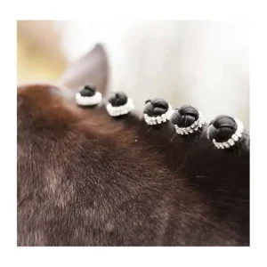ELASTICI PER TRECCINE CRYSTAL 20 PEZZI Nuovo Arrivo