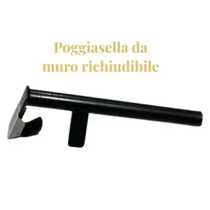 Prezzo Scontato POGGIA SELLA IN METALLO DA MURO RICHIUDIBILE