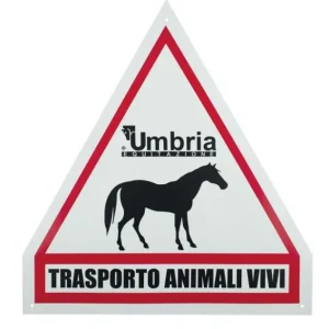 Esclusivo CARTELLO TRASPORTO CAVALLI