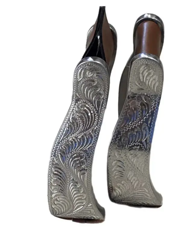 STAFFE WESTERN LAKOTA IN ALLUMINIO DECORATE Nuovo Arrivo