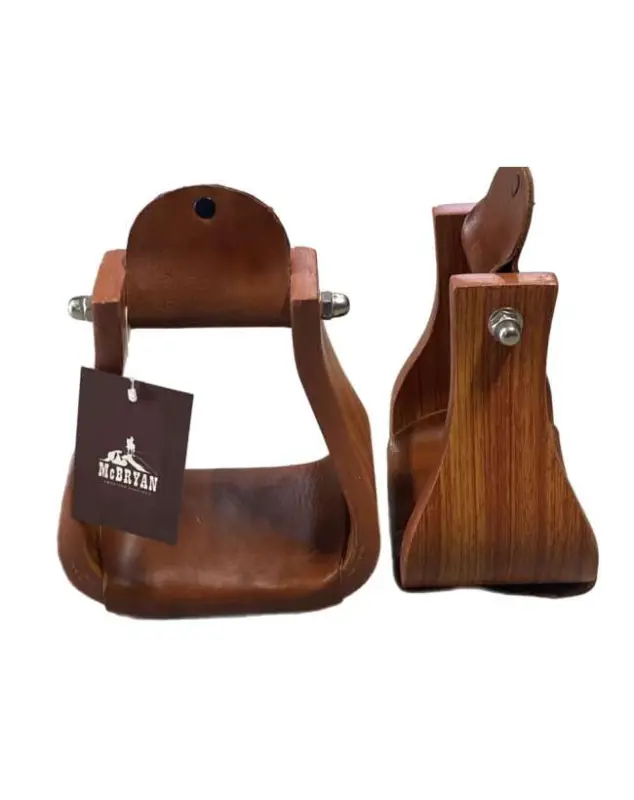 Reso Gratuito STAFFE WESTERN MCBRYAN SAGOMATE IN LEGNO