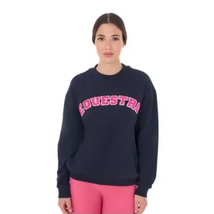 FELPA EQUESTRO DONNA SPONGE GIROCOLLO Pagamento Sicuro