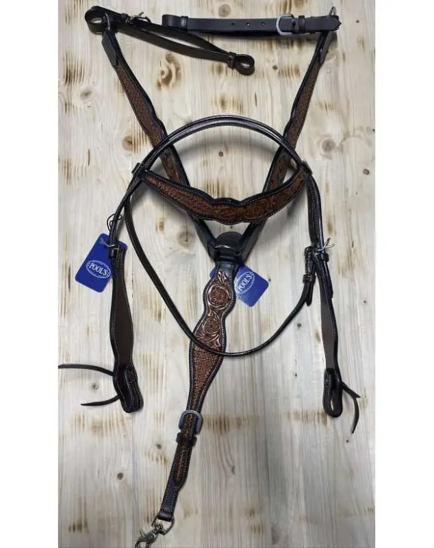 Scelto Dai Clienti BRIGLIA WESTERN POOL'S CON PETTORALE