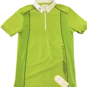 Spedito Oggi MAGLIA EQUESTRO UOMO LIME DA ALLENAMENTO