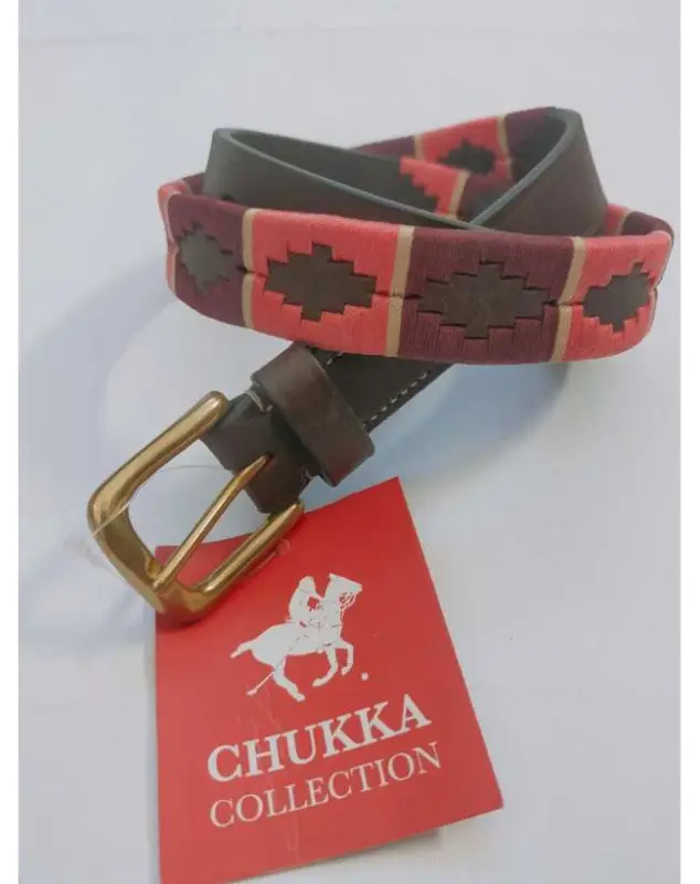 Sconto CINTURA ARGENTINA CHUKKA IN CUOIO