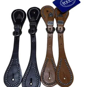 LACCIOLINI WESTERN IN CUOIO CON BORCHIE Professionale