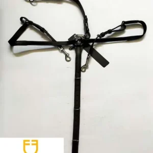 Offerta Limitata PETTORALE IN CUOIO EQUESTRO FIBBIE INOX