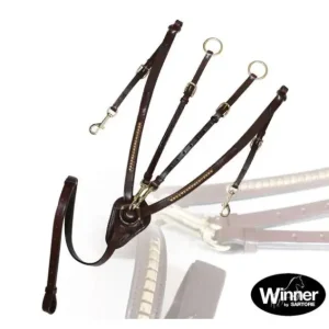 Popolare PETTORALE INGLESE IN CUOIO CON CLINCHER OTTONE WINNER SARTORE
