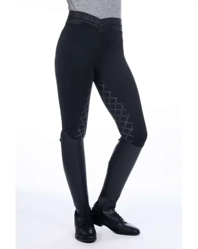 LEGGINGS BAMBINA FULL GRIP ROSA E NERO A Buon Prezzo