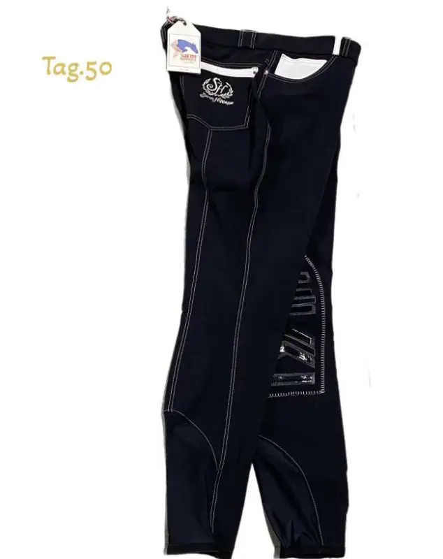 Must-Have PANTALONI DONNA SARM HIPPIQUE GRIP NERO