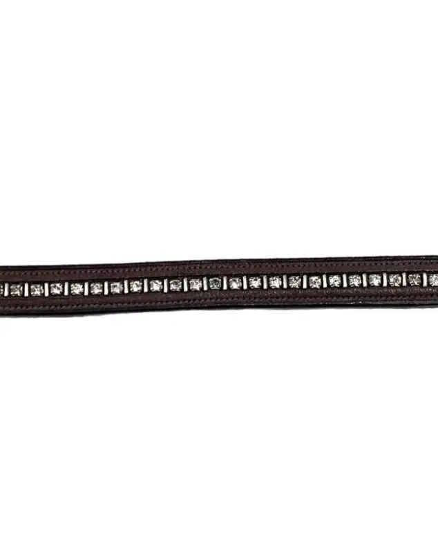 FRONTALINO IN CUOIO SOTTILE MARRONE Promo Stagionale