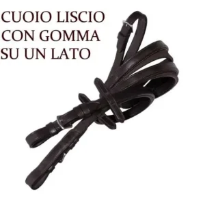 REDINI PER CAVALLI SU UN LATO IN CUOIO E ALTRO LATO GOMMA Affare