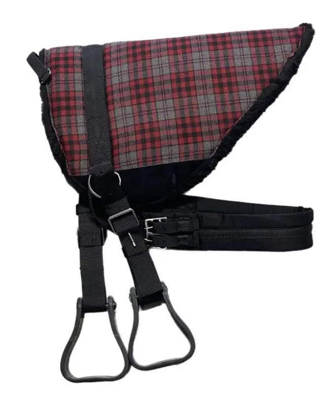 BAREBACK IN TESSUTO IMBOTTITO SOTTOPANCIA E STAFFE Nuovo Arrivo