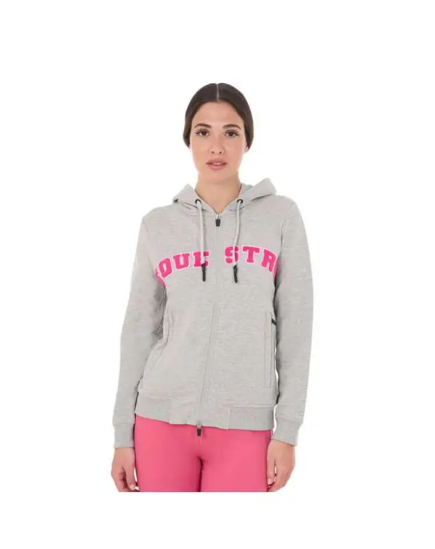 Offerta Del Giorno FELPA EQUESTRO DONNA SPONGE HOODIE CON CAPPUCCIO