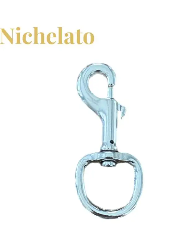 MOSCHETTONE PER LUNGHINA NICHELATO Offerta Limitata
