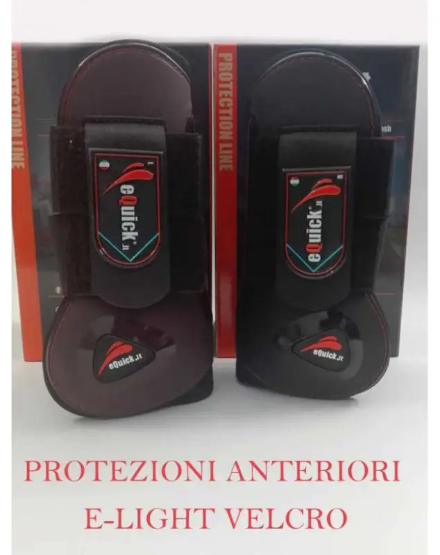 Novità PROTEZIONI CAVALLO ANTERIORI ELIGHT EQUICK CON VELCRO