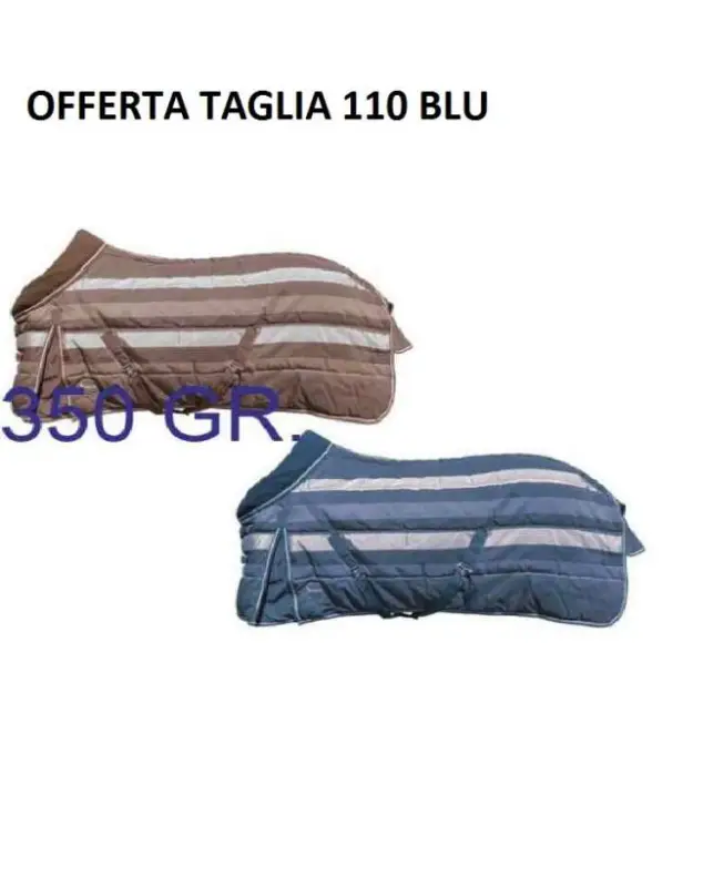 COPERTA DA BOX 350 GR. TESSUTO RESISTENTE Popolare