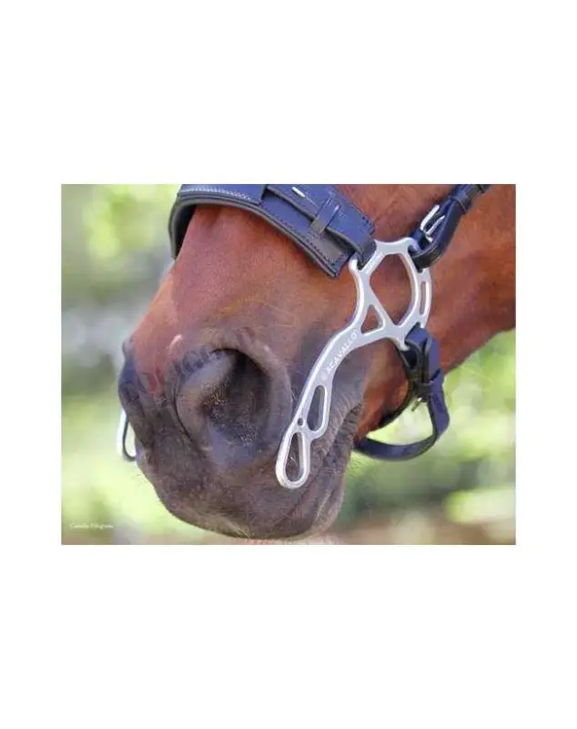 HACKAMORE ALUPRO ALLUMINIO CON NASALINA CUOIO Ordina Subito