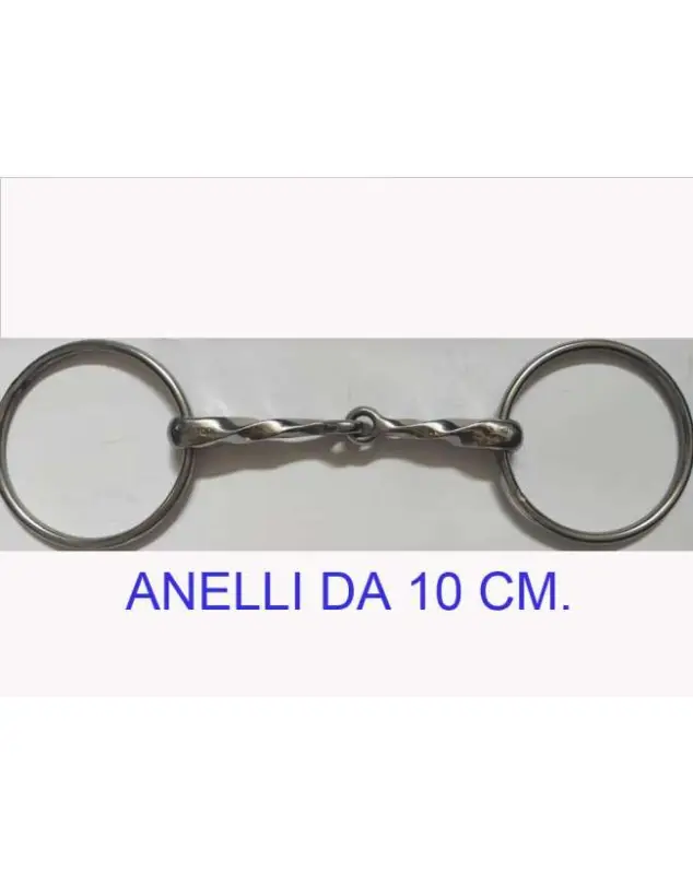 Prezzo Ridotto FILETTO TORCIGLIONE CON ANELLI DA 10CM