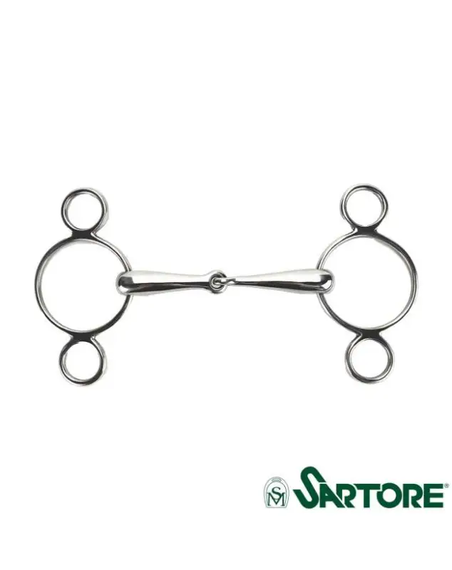Reso Gratuito FILETTO PER CAVALLI PESSOA PIENO DA 19MM