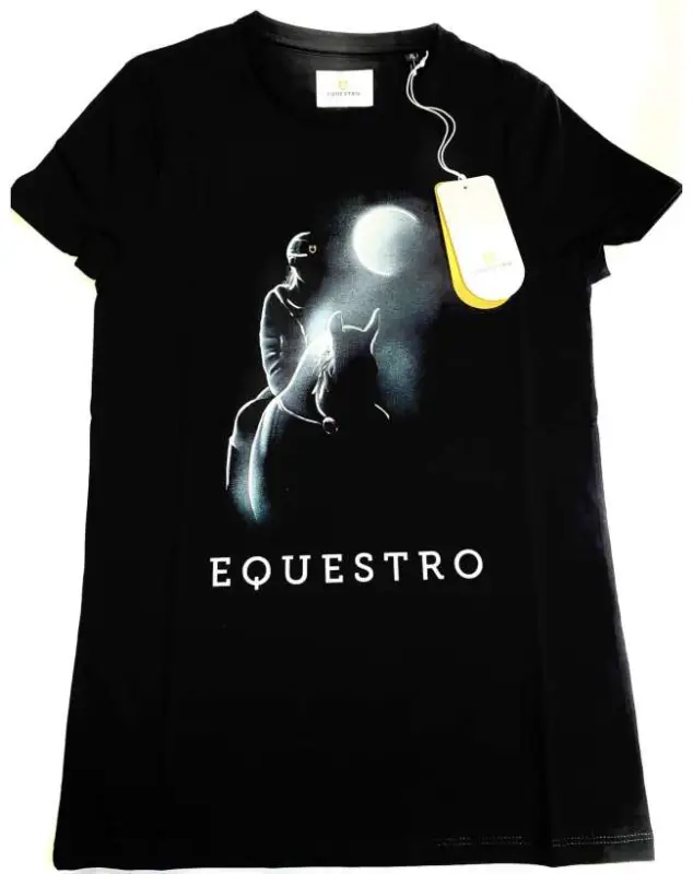 Direttamente Dal Produttore T-SHIRT BAMBINA EQUESTRO RAGGIO DI LUNA