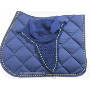 Occasione Imperdibile SOTTOSELLA E CUFFIA LUNGA BLU CORDA BLU/ORO