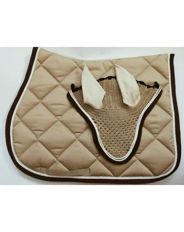 SOTTOSELLA CON CUFFIA BEIGE BORDO MARRONE Acquista Ora