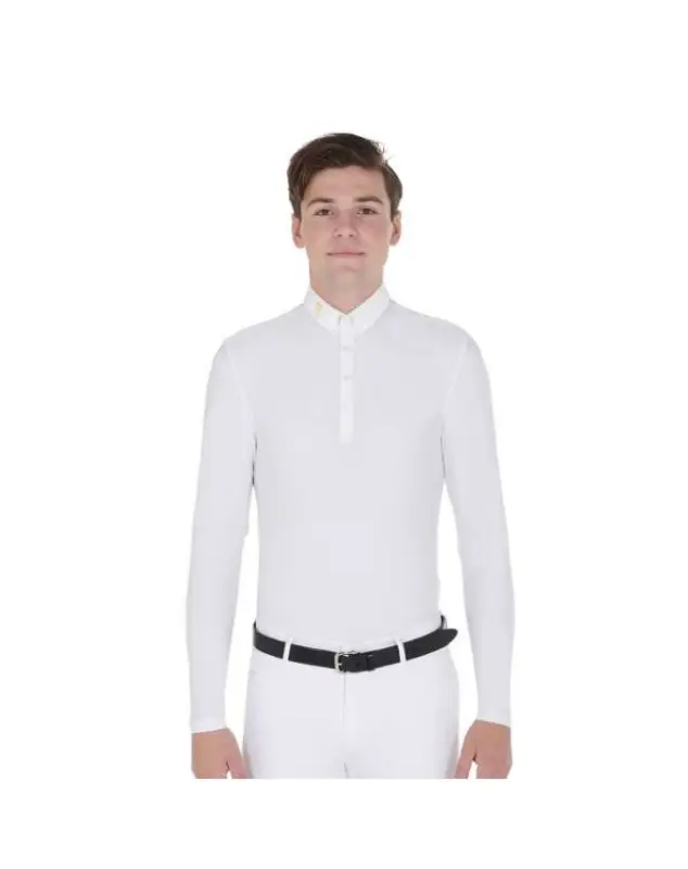 POLO EQUESTRO UOMO MANICA LUNGA INVERNALE Solo Oggi
