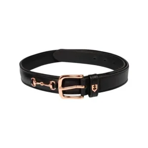 Promo Stagionale CINTURA IN CUOIO CON FILETTO ROSE GOLD