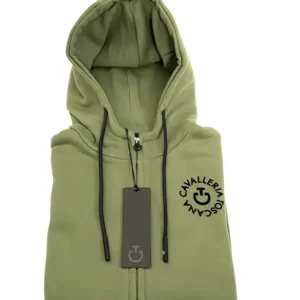 FELPA DONNA CAVALLERIA TOSCANA CON ZIP Offerta Speciale