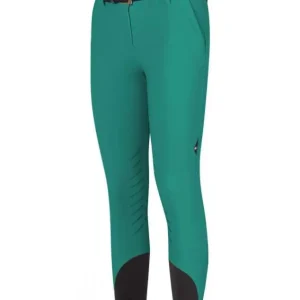 Compra Online PANTALONE EQUILINE DONNA GRIP VERDE E BEIGE
