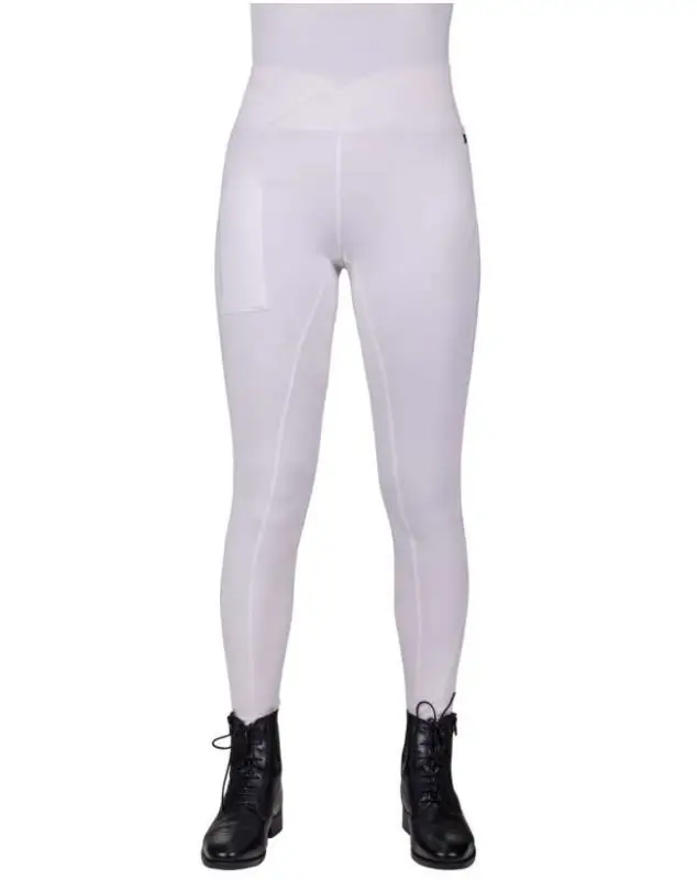 LEGGINGS INVERNALI FULL GRIP BIANCHI Super Prezzo