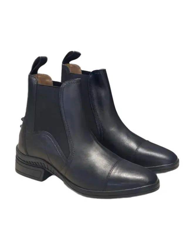 STIVALETTI IN PELLE SUOLA CONFORT E POGGIA SPERONI Nuova Collezione