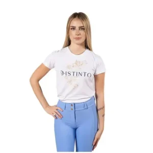 T-SHIRT DISTINTO PEONIA IN COTONE Soddisfatti O Rimborsati