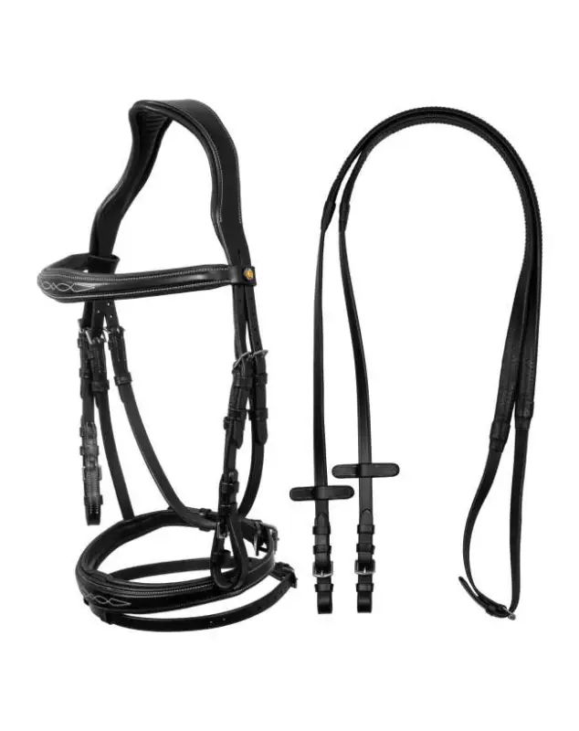 TESTIERA EQUESTRO IN PELLE MORBIDA Esclusivo