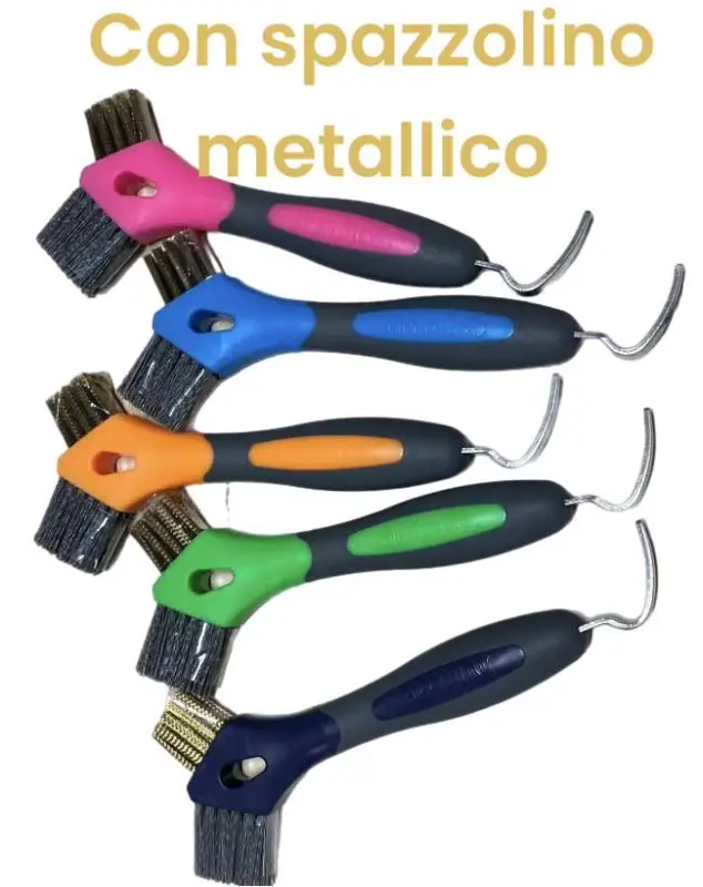 Compra Online NETTAPIEDI INOX CON SPAZZOLINO SETOLE METALLICHE
