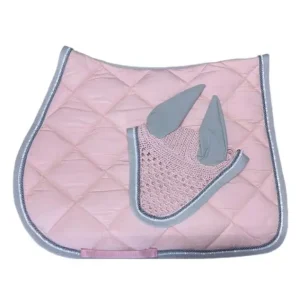 COMPLETO SOTTOSELLA E CUFFIA ROSA CON BRILLANTINI Offerta Del Giorno