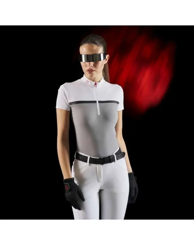 Compra Online POLO DONNA EQUESTRO RIDERTECHNOLOGY TESSUTO TRAFORATO
