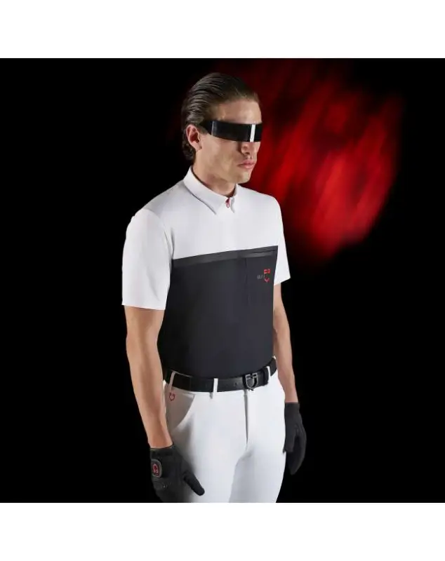 POLO CONCORSO UOMO EQUESTRO RIDERTECHNOLOGY Promozione