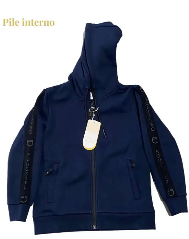 Miglior Prezzo FELPA EQUESTRO BAMBINA FULL ZIP PILE INTERNO