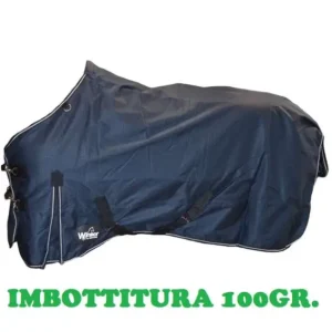 COPERTA DA PADDOCK CON IMBOTTITURA DA 100GR. Consegna Rapida