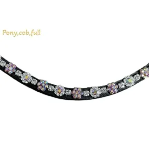 Prezzo Ridotto FRONTALINO CON PIETRE E FIORI COLORATI