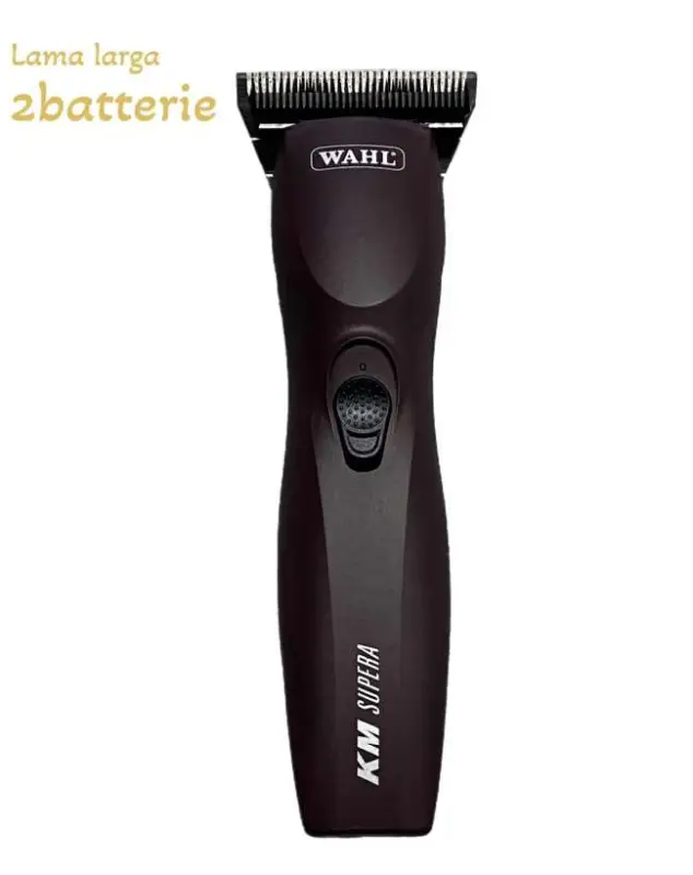 Consegna Rapida TOSATRICE WAHL KM SUPERA LAMA LARGA 2 BATTERIE