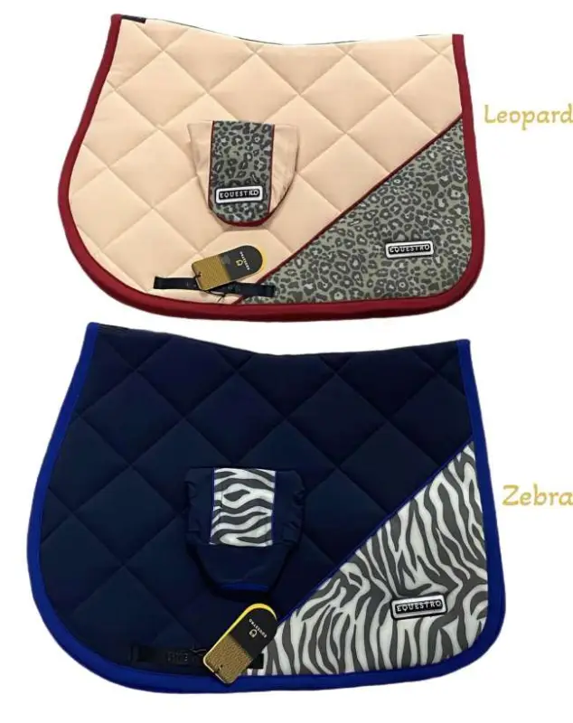 EQUESTRO SOTTOSELLA E CUFFIA ZEBRA E LEOPARD Più Venduto