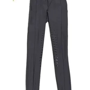 Di Tendenza LEGGINGS EQUILINE GRIGIO FULL GRIP FELPATO