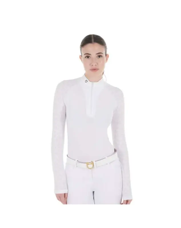 Di Tendenza POLO EQUESTRO DA CONCORSO INSERTI MESH