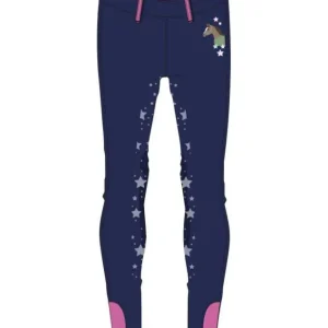 LEGGINGS DA BAMBINA PONY FULL GRIP Esclusivo